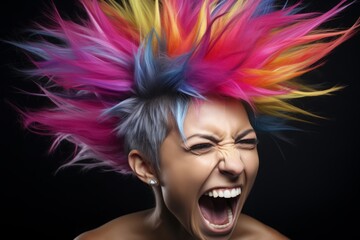 ファンキースタイルの人,Generative AI AI画像