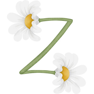 Alphabet Daisy Z