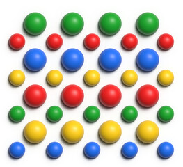 colorful plastic balls