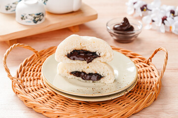 Baozi or Chinese Steamed Buns is a type of yeast-leavened filled bun in various Chinese cuisines.