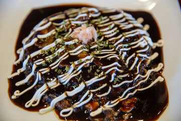 Okonomiyaki japanese pizza