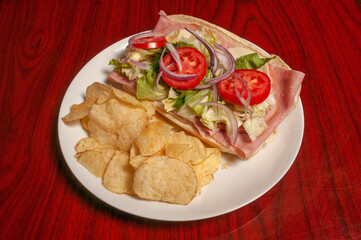 Delicious Italian Hoagie Sub