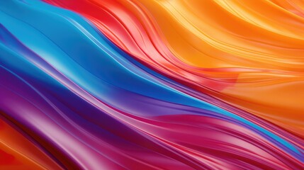 Fototapeta premium lively abstract plastic texture background, generative ai