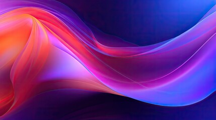 serene abstract neon texture background, generative ai