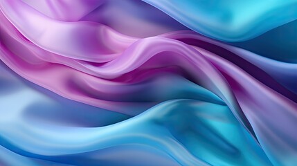 Obraz premium soothing abstract silk texture background, generative ai