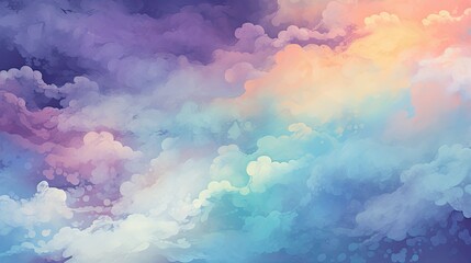 Fototapeta na wymiar whimsical abstract cloud texture background, generative ai
