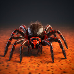 a unique large tarantula spider