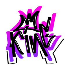 Crown king spray paint