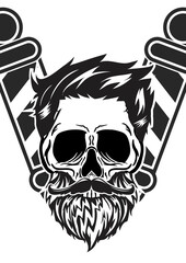 Vintage Barbershop Logo Template