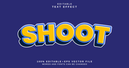 Eye-Catching Yellow Editable Text Effect on a dark blue Background