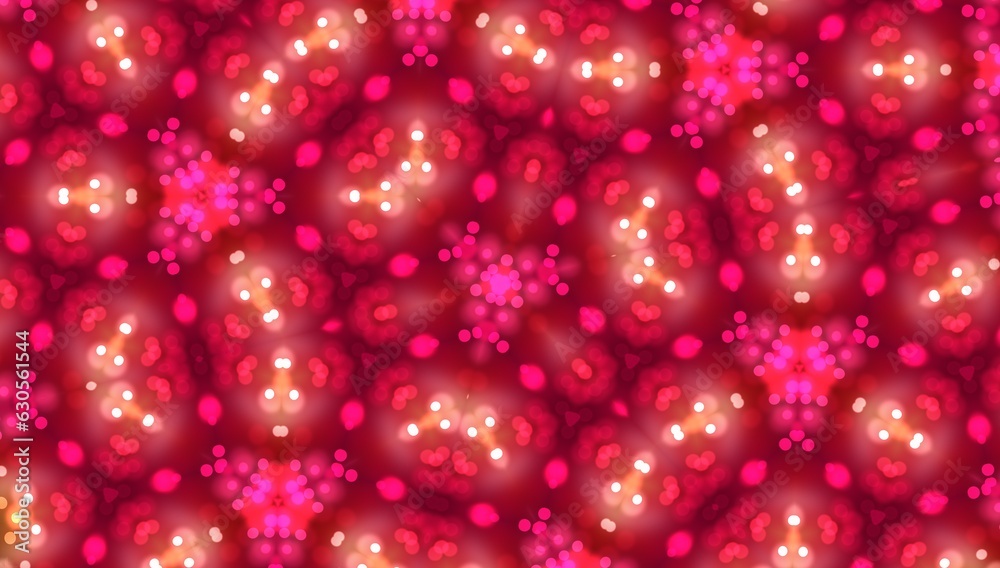 Wall mural abstract background with bokeh defocused lights