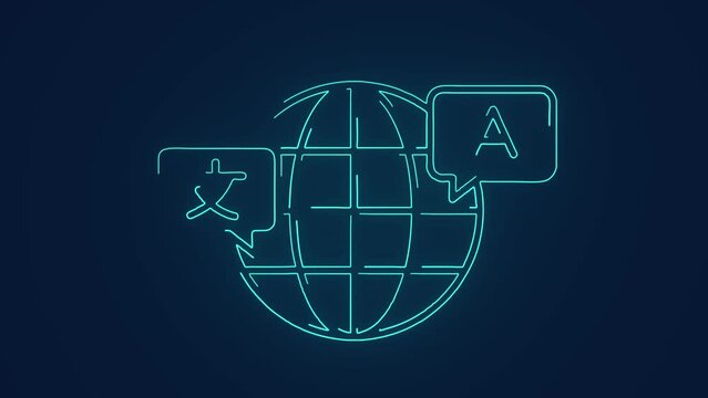 foreign language learning of world animation