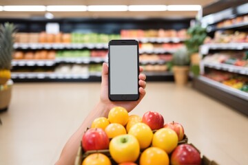 Grocery bags full of goods: online grocery shopping and home delivery ideas copy space