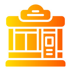 jewelry store Gradient icon