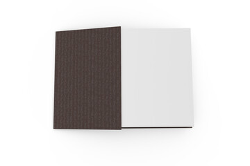 Digital png illustration of brown gray box on transparent background
