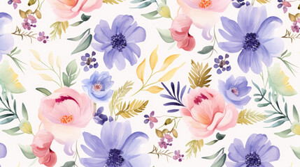 flower pattern spring blossom floral nature deign - obrazy, fototapety, plakaty