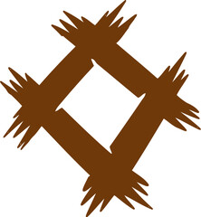 Wood Alphabet Letter O