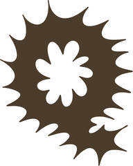 Spike Thorn Letter Q