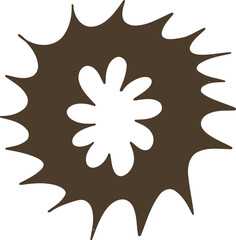 Obraz premium Spike Thorn Letter O