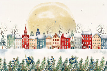 nordic christmas town