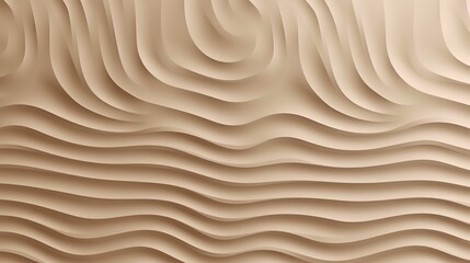 Fototapeta na wymiar Sandy Wave: Inspiring Textured Patterns for Serene Natural Backgrounds, Summer Design, and Beach Theme, generative AI
