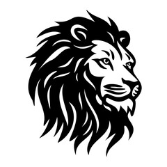 Lion line icon. Cat, savannah, predator, zodiac, africa, King, mane, tiger, pride, beast. Black vector icons on a white background for Business