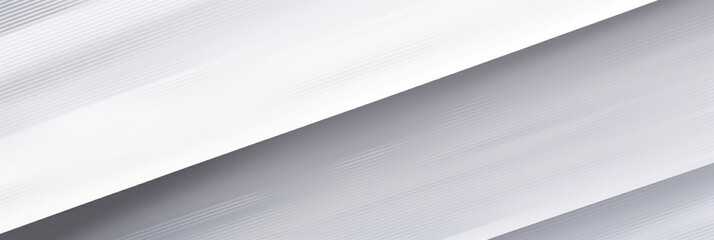 Abstract white gray diagonal lines. Geometric 3d elegant background. Tech subtle illustration.  Light grey technology metallic stripes. Digital minimal dynamic. Premium luxury design, Generative AI