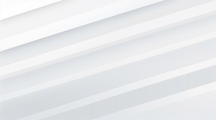 Obraz premium Elegant light grey white seamless looped background. Diagonal white stripes animation. Digital minimal geometric 3d BG. Technology metallic line. Premium luxury design. soft, Generative AI