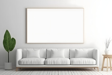 Clean and Refined Mockup Display, generative, ai