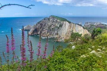 Playa del silencio in Asturias, Spain © laudibi