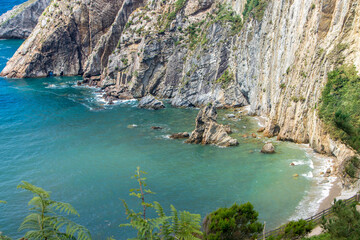 Playa del silencio in Asturias, Spain © laudibi