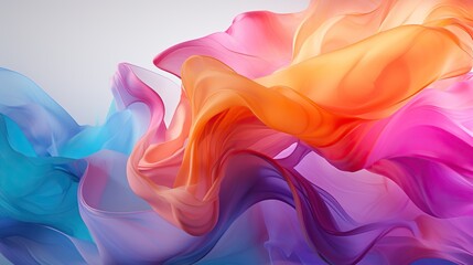 abstract colorful background ai generated image