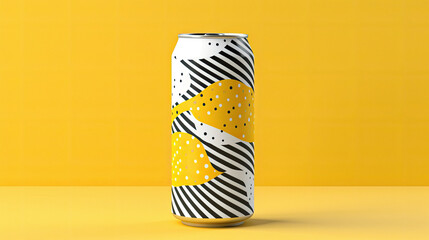 can isolated drink beverage mockup