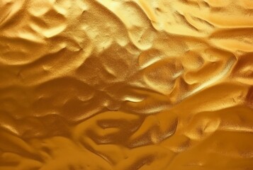 shiny gold wall background texture. generative ai