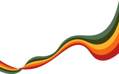 retro rainbow vector