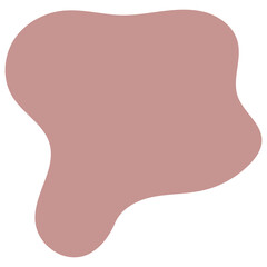 Organic Abstract Shape Illustration