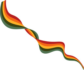 retro rainbow vector