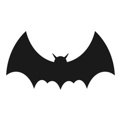 Black Bat Hallowween Silhouette