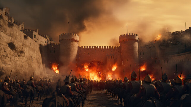 war over the castle