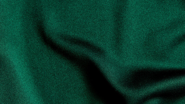green fabric cloth background texture