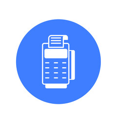 Card machine Vector Icon

