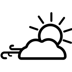 Fototapeta premium Weather Icon