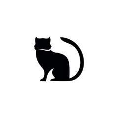 cat logo icon vector template