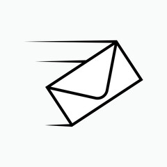 Message Icon. Document, Universal Interface Element, Sign and Symbol - Vector.   