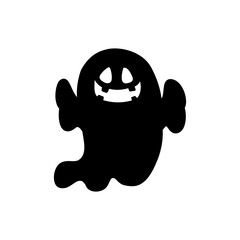 Ghost icon vector. Phantom illustration sign. Specter symbol. Halloween logo. Spirit mark.