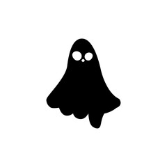 Ghost icon vector. Phantom illustration sign. Specter symbol. Halloween logo. Spirit mark.