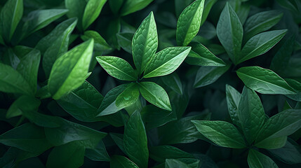 Exquisite Plant Detail: High-Quality Close-Up of Vibrant Greenery
