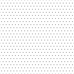Dotted graph paper with grid. Polka dot pattern, geometric seamless texture for calligraphy drawing or writing. Blank sheet of note paper, school notebook. Vector illustration