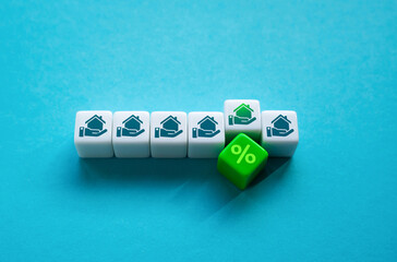 Choosing the best mortgage on the market. Comparing interest rates and fees, reviewing lender...