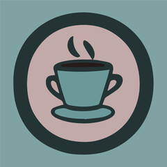 cute cartoon coffee cup